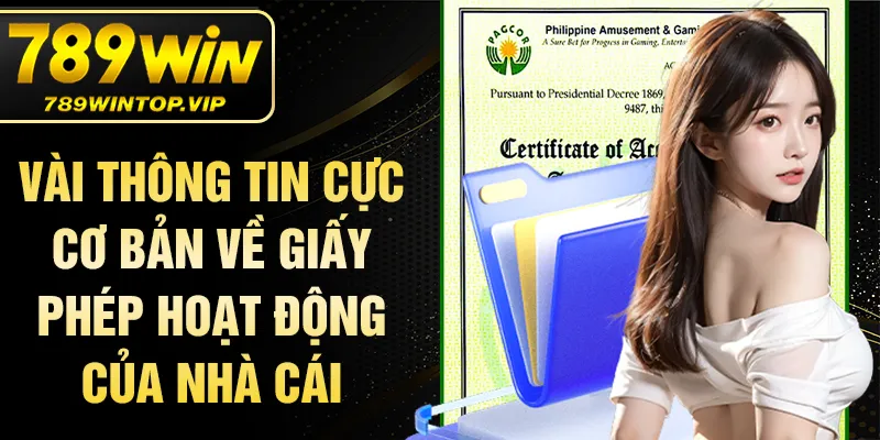 Vài thông tin cực cơ bản về giấy phép hoạt động của nhà cái
