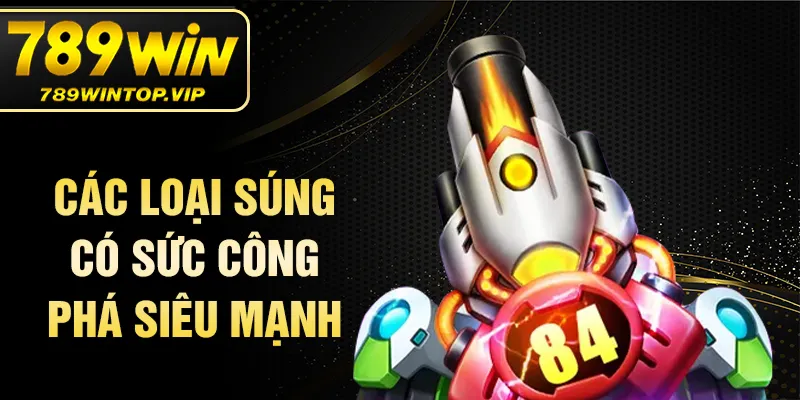 Các loại súng có sức công phá siêu mạnh
