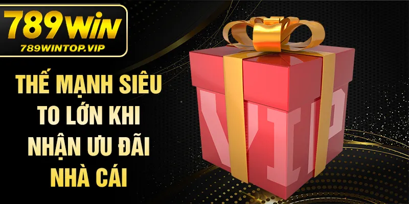 Thế mạnh siêu to lớn khi nhận ưu đãi nhà cái