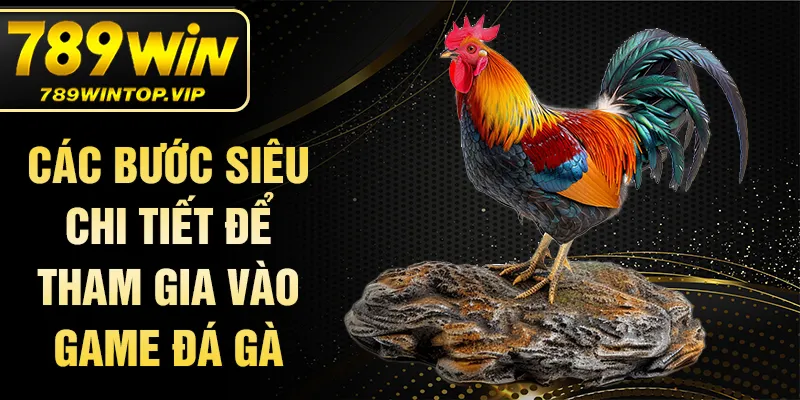 Các bước siêu chi tiết để tham gia vào game đá gà